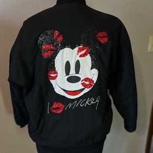 Rare Vintage Mickey Mouse Lips Jacket - L